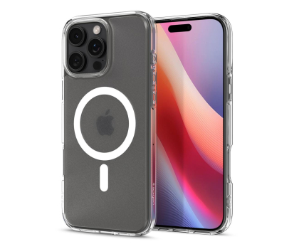 Etui do telefonów SPIGEN Ultra Hybrid Mag Magsafe do iPhone 16 Pro Frost Clear ACS08133